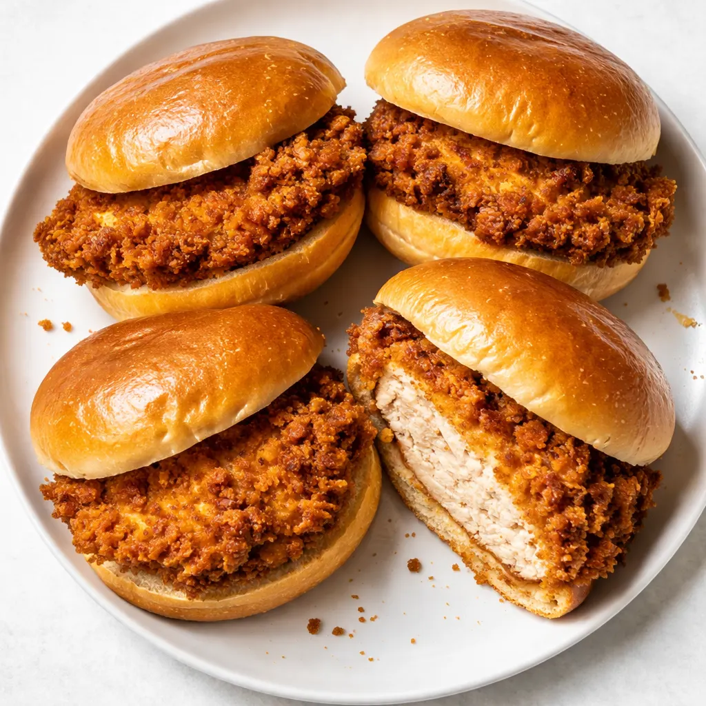 Golden brown cheesy dynamite chicken buns with melted cheese oozing out, served on a plate with a side of dipping sauce.