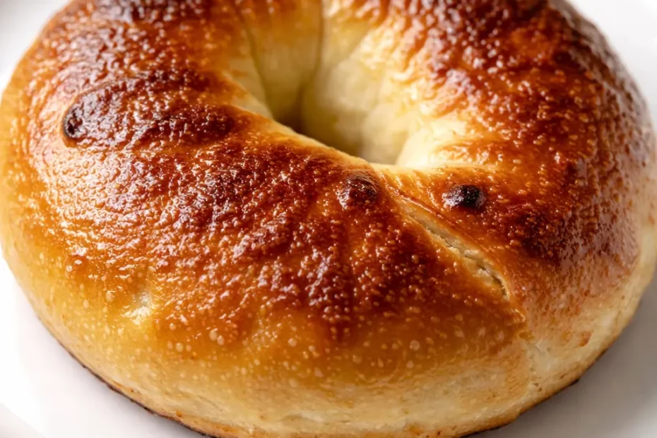 Golden brown cottage cheese flagels piled on a cooling rack, their chewy, bagel-like texture visible with everything bagel seasoning on top.