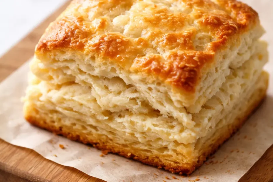 Golden brown buttermilk scones with flaky layers, slightly cracked tops, and a tender crumb, perfect for breakfast or tea.