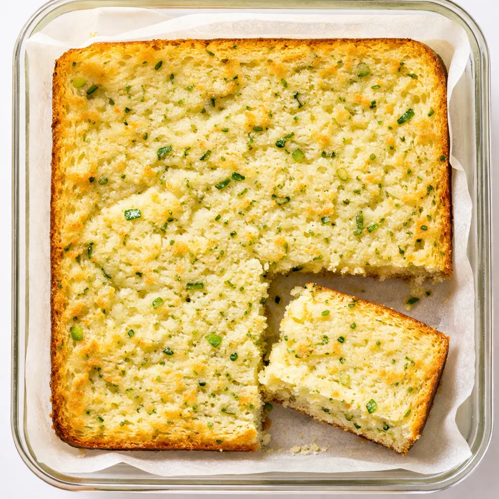 Tender lemon zucchini bars with a crackling glaze, golden crumb, and bright yellow zest.