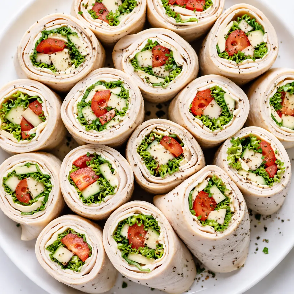 Rolling low carb turkey roll-ups with tender turkey, creamy cheese, and fresh spinach for a crisp texture