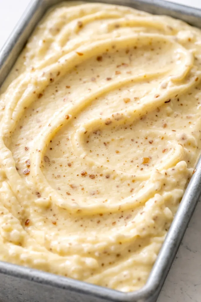 Creamy no-churn banana pudding ice cream scooped into a bowl with vanilla wafers and fresh banana slices, smooth and decadent