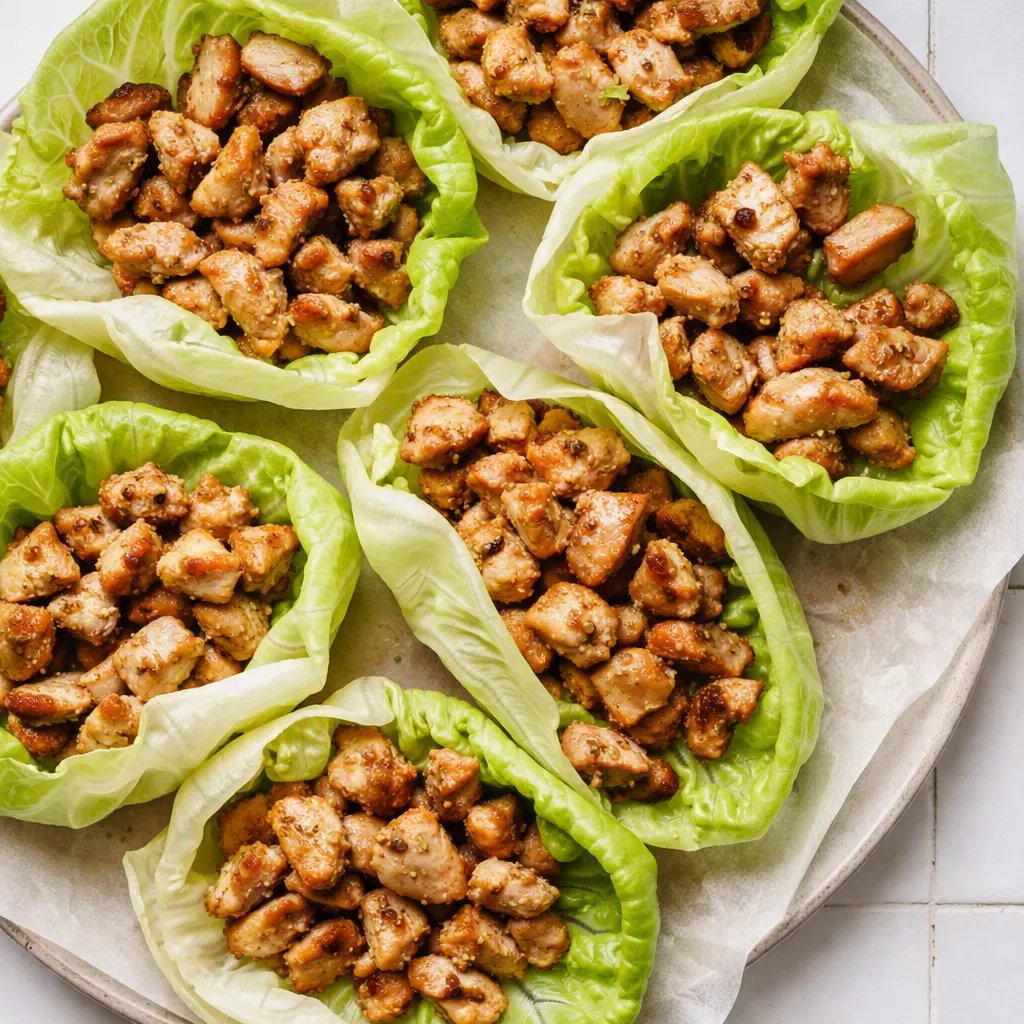Crunchy shredded vegetables and saucy Thai peanut chicken filling being wrapped in a tortilla for quick wraps.