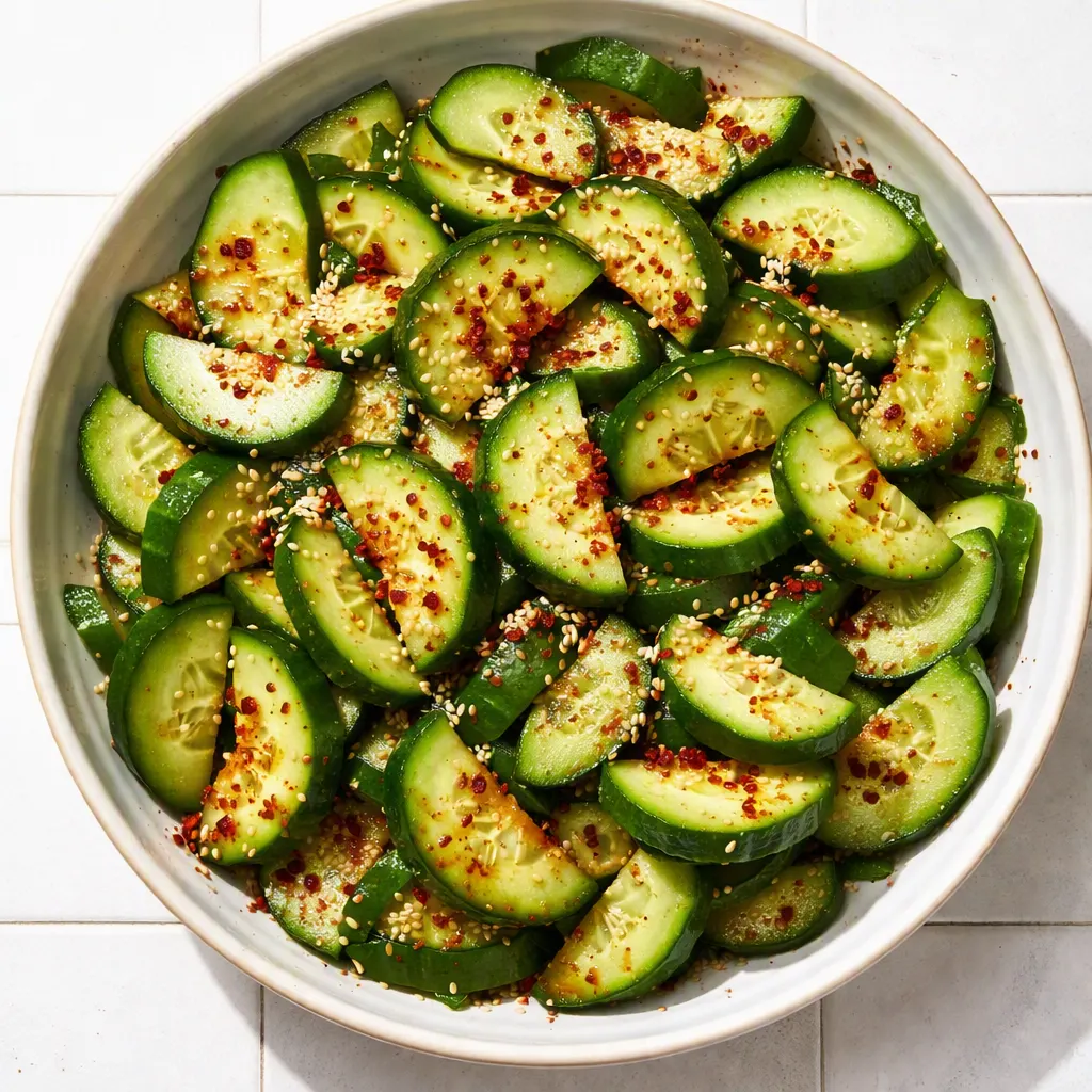 Korean Cucumber Salad That’s Crisp, Cool, and Ready in 10 Minutes process photo